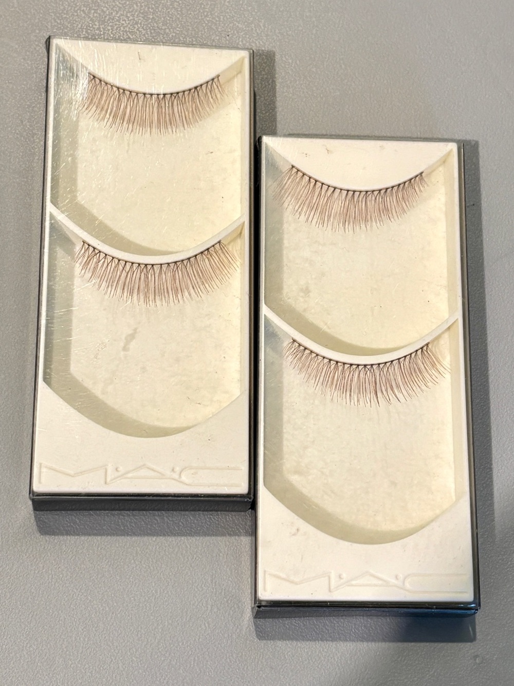 MAC Pro  Light Brown Natural False Eyelashes - 2 Pair retired